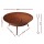 Grillz 56cm Fire Pit Iron Rustic Bowl, Portable Outdoor Fireplace, Large Deep Dish, Wood/Charcoal Compatible