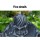 Gardeon 93CM Black Solar Water Feature Fountain - 3-Tier Bird Bath with Polyresin, Solar Panel, and Pump Kit