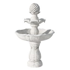 Gardeon Solar Water Feature 3-Tier Fountain, Polyresin Ivory, 93CM, with Pump Kit, Indoor/Outdoor Bird Bath Decor Gardeon Solar Water Feature 3-Tier Fountain, Polyresin Ivory, 93CM, with Pump Kit, Indoor/Outdoor Bird Bath Decor