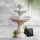 Gardeon Solar Water Feature 3-Tier Fountain, Polyresin Ivory, 93CM, with Pump Kit, Indoor/Outdoor Bird Bath Decor