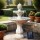Gardeon Solar Water Feature 3-Tier Fountain, Polyresin Ivory, 93CM, with Pump Kit, Indoor/Outdoor Bird Bath Decor