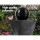 Gardeon Solar Water Feature: Twisted Fountain with LED Light Bird Bath, Durable Polyresin, Eco-Friendly, 85CM, Black
