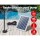 Gardeon Solar Pond Pump Submersible Water Fountain Kit - 4.4FT Lift, 250L/H Flow, 4 Nozzle Options, Energy-Efficient