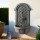 Gardeon 80CM Grey Solar Fountain Water Feature, Wall Mounted or Freestanding, Polyresin, Eco-Friendly, Easy Setup