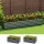 Green Fingers Raised Garden Bed 240x80x45cm Galvanised Steel Planter Box Set, Rustproof, Durable, Safe Edges, 2-Pack