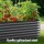 Greenfingers 9-in-1 Modular Raised Garden Bed, Galvanised Steel, 0.5mm, Corrosion-Resistant, Easy Assembly, 45cm High