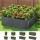 Greenfingers Modular Garden Bed 9-in-1, 56cm Height, Galvanised Steel, Rustproof, Easy Assembly, Grow Veggies & Herbs