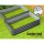 Green Fingers 2x Raised Garden Bed 150x90cm - Galvanised Steel, Rustproof, Safe Edges, Ideal for Vegetables & Herbs