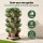 Green Fingers 5-Tier Stackable Vertical Garden Bed – Tan, 35x35x75cm, Movable Casters, Auto Drainage, Indoor/Outdoor