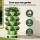 Green Fingers 5 Tier Vertical Garden Bed - Light Green, Stackable, with Drainage & Movable Casters for Urban Gardening