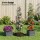 Green Fingers Self Watering Planter with Trellis Adjustable 4 Layer 140cm Modular Tomato Tower Grey 1 Pack