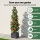 Green Fingers Self Watering Planter with Trellis Adjustable 4 Layer 140cm Modular Tomato Tower Grey 1 Pack