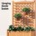 Green Fingers 2X Fir Wood Garden Bed 64x35x115cm with Trellis | Raised Planter Box for Vegetables & Flowers