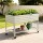 Green Fingers Mobile Raised Garden Bed 115cm White Elevated Planter 81cm Height with Wheels and Shelf