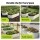 Green Fingers Raised Garden Bed 2 Pack Galvanised Planter Boxes 120x60x30cm Cream Rust Resistant 2-Pk