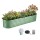 Green Fingers Oval Raised Garden Bed 240x60x45cm Galvanised Steel Rust Resistant Green Planter Box 0.5mm