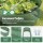 Green Fingers Oval Raised Garden Bed 240x60x45cm Galvanised Steel Rust Resistant Green Planter Box 0.5mm