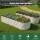 Green Fingers Oval Raised Garden Bed 240x60x45cm Galvanised Steel Rust Resistant White Deep 45cm Planter Box