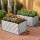 Green Fingers 2-in-1 Modular Galvanised Raised Garden Bed 240x80x60cm Rust Resistant Large Planter Box