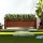 Green Fingers Raised Wooden Garden Bed Planter Box 90x30x33cm Brown Solid Fir Wood Liner Drainage Base
