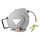 Green Fingers 20M Retractable Water Hose Reel with Auto Rewind, UV-Resistant PVC, 180° Swivel Mount & Brass Spray Gun