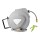 Green Fingers 30M Retractable Water Hose Reel with Auto Rewind, UV-Resistant PVC, Brass Spray Gun, and 180° Swivel Mount