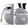 Green Fingers 30M Retractable Water Hose Reel with Auto Rewind, UV-Resistant PVC, Brass Spray Gun, and 180° Swivel Mount