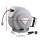 Green Fingers 30M Retractable Water Hose Reel with Auto Rewind, UV-Resistant PVC, 9-Setting Spray Gun, 180° Swivel Mount