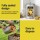 Gardeon 6L Stainless Steel Kitchen Compost Bin Countertop Caddy Ventilated Lid Odour Control Silver Matte