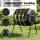 Gardeon 160L Dual Chamber Compost Bin Tumbler Rotating Composter with Sliding Doors and Ventilation System