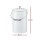 Gardeon 6L Kitchen Compost Bin White Ventilated Lid Countertop Metal Caddy Odour Control Durable Handle