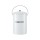 Gardeon 6L Kitchen Compost Bin White Ventilated Lid Countertop Metal Caddy Odour Control Durable Handle