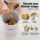 Gardeon 6L Kitchen Compost Bin White Ventilated Lid Countertop Metal Caddy Odour Control Durable Handle