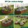 Green Fingers 10ft Flexible Metal Garden Edging Corrugated Cold-Rolled Steel Rust Lawn Border 300x25.4cm