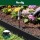 Green Fingers 33ft Flexible Garden Edging 30pcs Black Polypropylene Durable Landscape Border 1033cm Pieces