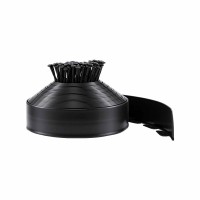 Green Fingers Flexible Garden Edging 10 x 2027cm Black Polypropylene with Nails for Lawn Borders and Paths