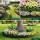 Green Fingers Flexible Garden Edging 10 x 2027cm Black Polypropylene with Nails for Lawn Borders and Paths