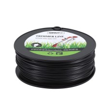 Giantz 100M 3.0mm Star Nylon Whipper Snipper Trimmer Line Cord Black PA6 Durable Heat & Break Resistant