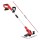 Giantz 20V Cordless Line Trimmer, Lightweight Grass Whipper, Telescopic, 250mm Cutting Width, Bonus Spool Included