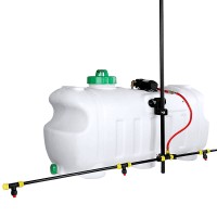 Giantz 100L Weed Sprayer with Adjustable 1.5M Boom, 80PSI Pump, Corrosion-Resistant Brass Fittings, Bonus Nozzles