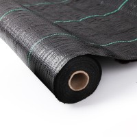 Instahut 0.915x50m Heavy Duty Weed Mat - UV Resistant, Porous Woven Fabric for Effective Weed Control, Easy to Cut