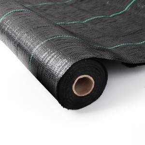 Instahut 1.83x100m Black Weed Mat - Heavy Duty UV-Resistant Woven Fabric for Weed Control and Gardening