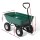 Gardeon Garden Cart Dump - 270kg Capacity, 75L, Rust Resistant, 85° Tip, Pneumatic Tyres, Green - Ideal for Heavy Loads