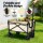 Gardeon Foldable Garden Cart: Steel Frame, Oxford Cloth, 360° Wheels - Perfect for Camping, Beach, Gardening & Shopping