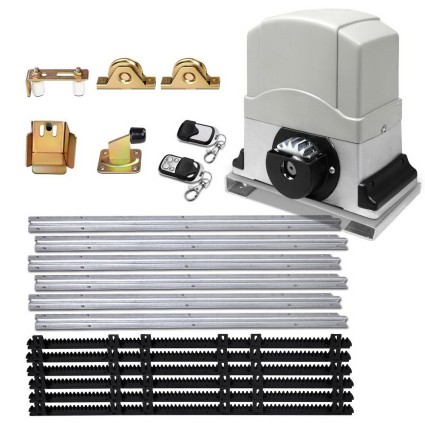 LockMaster 1200KG 6M Electric Sliding Gate Opener with Safety Features, Remote Controls, and Weather-Resistant Design