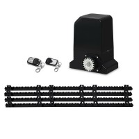Ul-Tech Automatic Sliding Gate Opener Kit - 4m Rails, 1000kg Capacity, 370W Motor, Auto-Close, Emergency Release Key