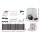 LockMaster 800KG Electric Sliding Gate Opener Kit - 6M, Auto-Close, Safety Reverse, 3 Remotes, Weather Resistant