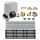 LockMaster 800KG Electric Sliding Gate Opener Kit - 6M, Auto-Close, Safety Reverse, 3 Remotes, Weather Resistant