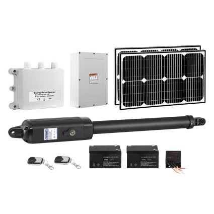 LockMaster Solar Gate Opener 600KG 40W - Automatic, Remote-Controlled, Weatherproof with Safety Features &amp; Warranty