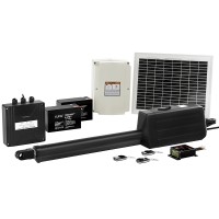 LockMaster Solar Gate Opener 300KG 5M - Eco-Friendly, Auto-Close, Obstruction Detection, 1-Year Warranty